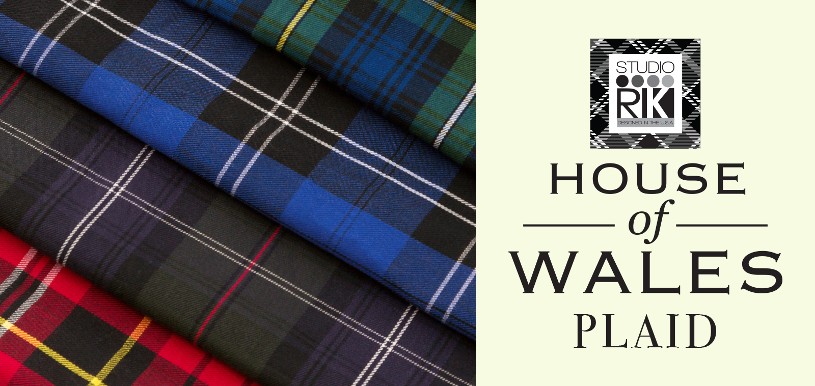 Pattern House of Wales Plaids